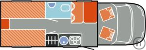 Wohnmobil XL Family A 7872-2
