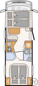 2-Reisemobil Carado CV 600 PRO RT