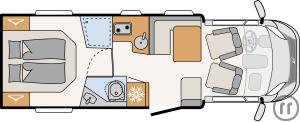 2-Wohnmobil  CV 600 BB
