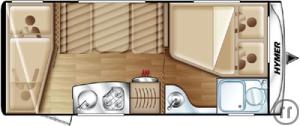 Wohnmobil Hymer Free S 600 m. Aufstd.
