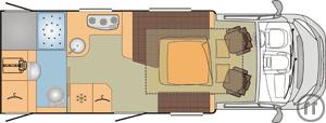 Wohnmobil Hymer Free S 600 m. Aufstd.