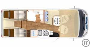 4-Wohnmobil Hymer Grand Canyon m. Aufstd.