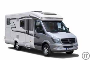 2-Wohnmobil Hymer Free 600 m. Aufstd.