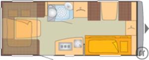 1-Reisemobil Hymer Redwood 600