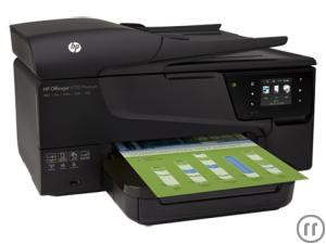 1-HP Office Jet 6700 Multifunktionsdrucker inkl. Tintenpatrone und 500 Blatt Papier S/W