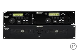 Omnitronic CDP – 381 Doppel CD-Player