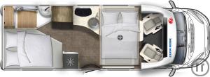 2-Reisemobil Euramobil Profila RS 675 SB