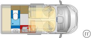 2-Wohnmobil P&ouml;ssl Vario 545