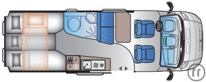 2-Wohnmobil Euramobil Integra Line 720 EB