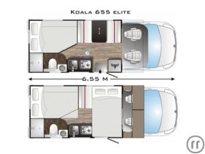 2-Reisemobil  RIMOR Koala Elite 655