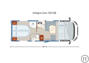 2-Wohnmobil Euramobil Integra Line 720 EB