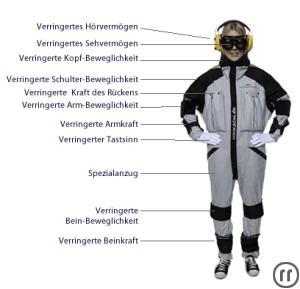 1-Alterssimulationsanzug SD&C Senior Suit ® Delta 1