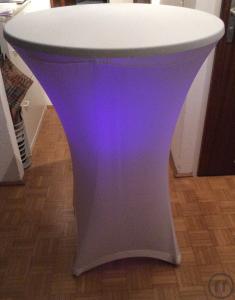 LED Stehtisch Beleuchtung mit Fernbedienung - Verschiedene Farben wählbar