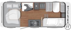 Wohnwagen LMC Style 500 K