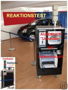 6-Ampel Simulator - Reaktionstest - Verkehrssicherheit - Alters Fahrsimulator - Auto Messe Simulation