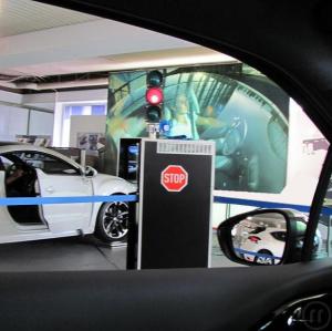 5-Ampel Simulator - Reaktionstest - Verkehrssicherheit - Alters Fahrsimulator - Auto Messe Simulation