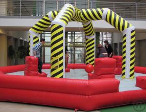 1-Bungeerun Alternative - Gladiator Game - Schleuderball Arena - Abrissbirne - Hüpfburg - Swin...