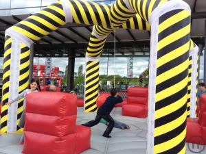 5-Bungeerun Alternative - Gladiator Game - Schleuderball Arena - Abrissbirne - Hüpfburg - Swin...