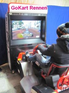 2-Mobile Kartbahn - GoKart Simulator, Messe Kartrennen - Elektro Kart - Mitarbeiter Motivation - Feier