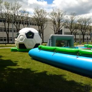 2-Fußball-XXL Riesenkicker - Menschlicher Kicker - Riesenwuzzler - Sommerfest - Menschen Wuzz...