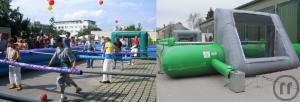 6-Riesenkicker - Menschenkicker - Human Wuzzler - Mitarbeiter Sommerfest Betriebsfest - Riesenwuzzler