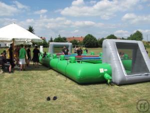 3-Riesenkicker - Menschenkicker - Human Wuzzler - Mitarbeiter Sommerfest Betriebsfest - Riesenwuzzler