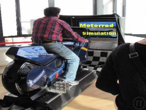 3-Fahrsimulator Motorrad - Bikesimulator - Bike Simulator, Rennmotorrad Simulation, Moto GP Simulator
