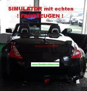 6-Fahrsimulator Real - KFZ Simulator - Auto - Fahrzeugsimulator - Autosimulation - Simulator