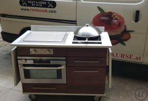 2-Fahrbare Küche - Koch Station - Mobile Küche - Küche für Events und Kochkurse