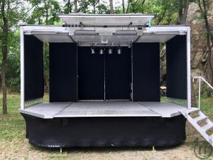2-Mobile Open Air Bühne 5 x 4 m