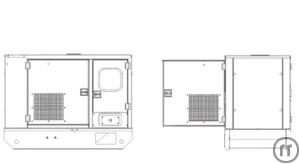 2-Generator 22 kVA
Diesel-Notstromaggregat CAT