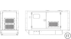 2-Generator 33 KVA
Diesel-Notstromaggregat CAT