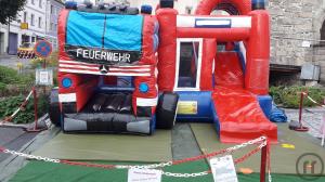 1-Feuerwehr Multiplay Hüpfburg