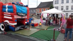 5-Feuerwehr Multiplay Hüpfburg