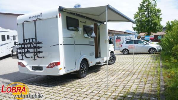 2-Wohnmobil SUNLIGHT V 60 Adventure-Edition mit unter 6 Metern Länge für 2 Personen