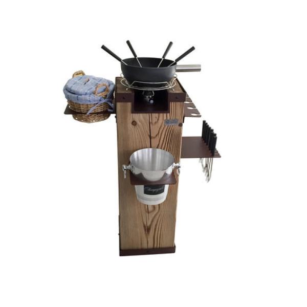 2-Fonduebar "Tirol", 17-teilig