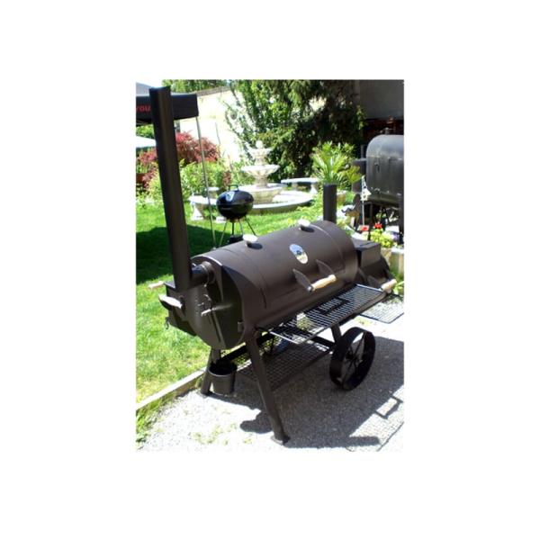 2-Lone Star© Fat Boy inkl Rotisserie & Seitenkammer