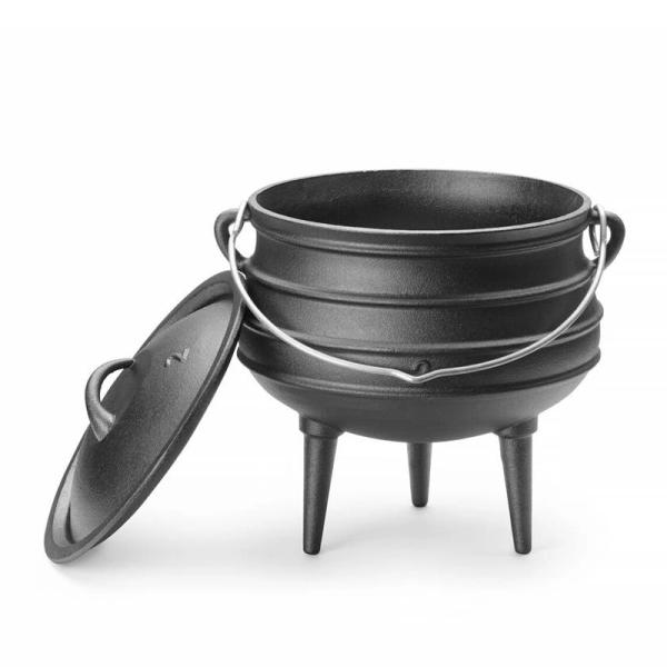 Original Potjie aus Südafrika Gr-6 (13,5 Liter)